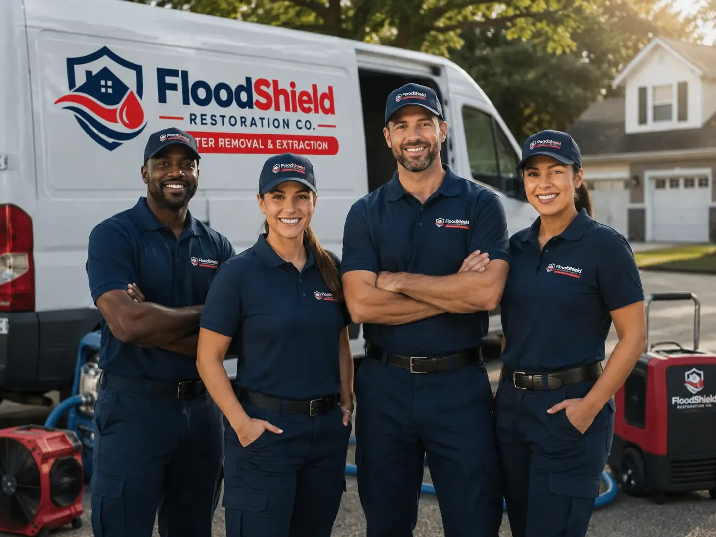 Flood Damage Restoration company in Shelton, NE